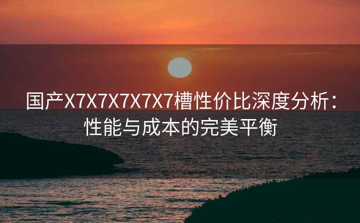 国产X7X7X7X7X7槽性价比深度分析：性能与成本的完美平衡